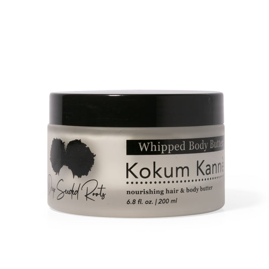 Deep Seeded Roots Kokum Kannel Whipped Body Butter in jar 